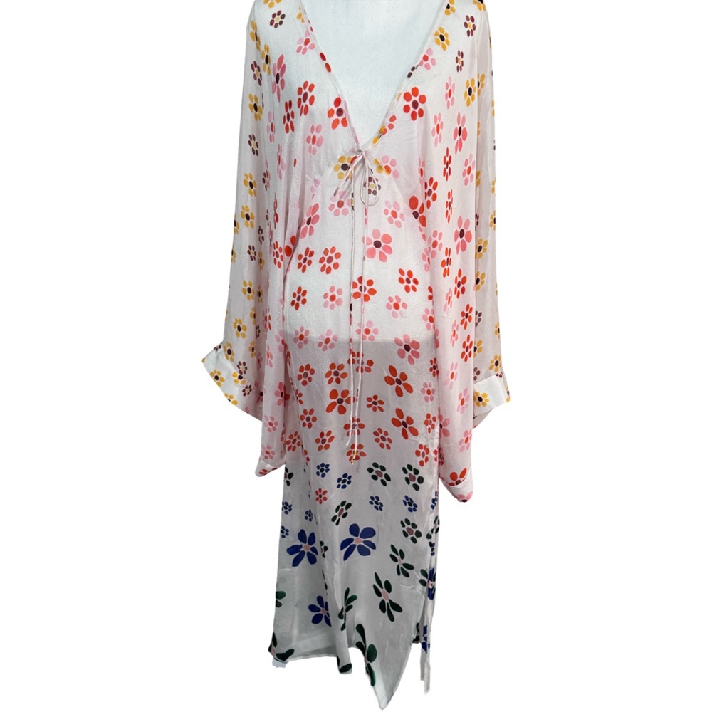 Jen's Pirate Booty Floral Swim Coverup - Multicolor
